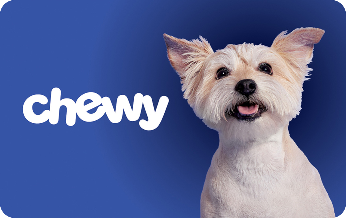 Chewy® Gift Card available in United States with options of $5 - $500. Perfect for shopping and gifts. At Chewy.com, you’ll find thousands of top brands ...