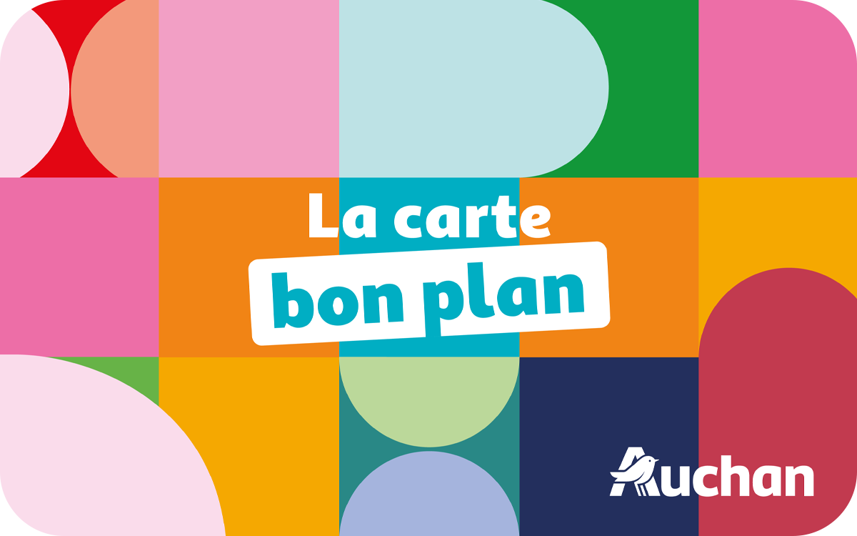 Auchan France Gift Card available in France with options of €10.0, €50.0, €75.0, €100.0, €150.0. Perfect for shopping and gifts. Les Cartes Cadeaux utilisables dans tous les rayon...