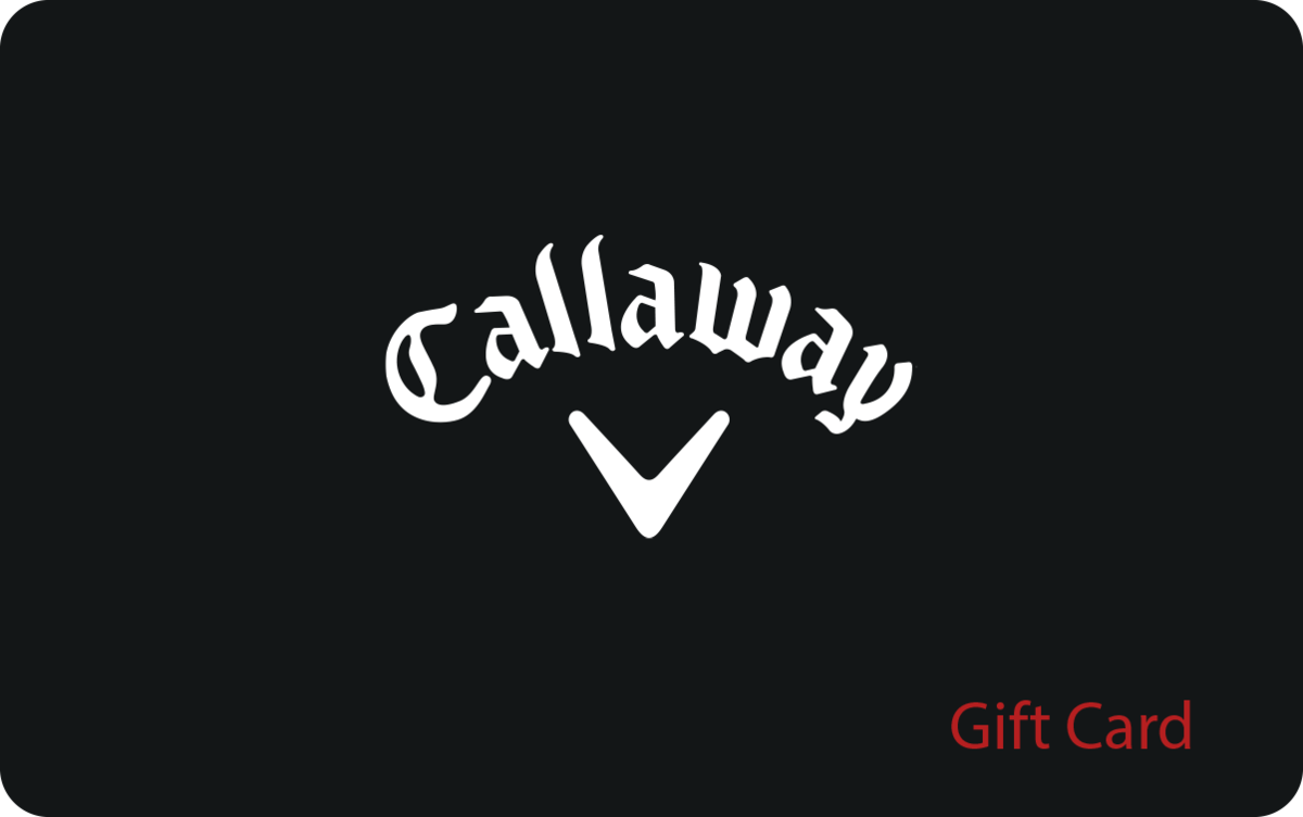 Callaway Gift Card available in United States with options of $25.0, $50.0, $100.0. Perfect for shopping and gifts. Fuel the desire with a Callaway Golf Gift Card, pa...