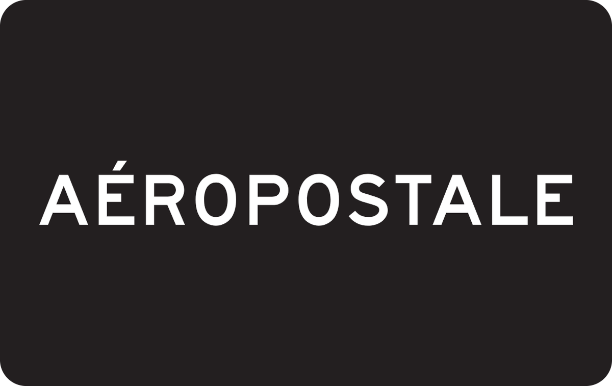 Aéropostale Gift Card available in United States with options of $5 - $500. Perfect for shopping and gifts. Aéropostale is an inclusive, modern and global mul...