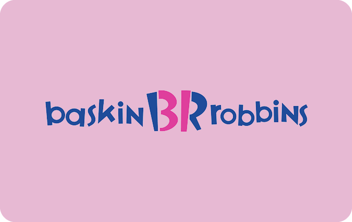 Baskin Robbins India Gift Card available in India with options of ₨500.0, ₨1000.0. Perfect for shopping and gifts. आइसक्रीम, शेक, केक, पाई तथा और भी बहुत कुछ की मिठा...