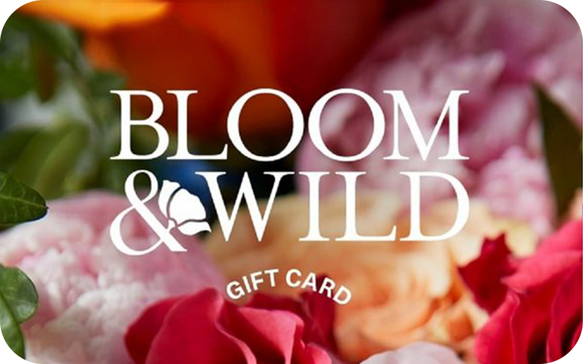 Bloom & Wild UK Gift Card available in United Kingdom with options of £10.0, £20.0, £50.0, £100.0. Perfect for shopping and gifts. As the UK’s most-loved online florist caring wildl...