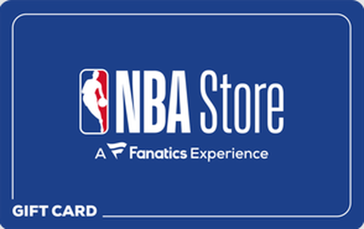 Fanatics NBAStore.com Gift Card available in United States with options of $5 - $500. Perfect for shopping and gifts. If you or someone you love is a basketball fan, lo...