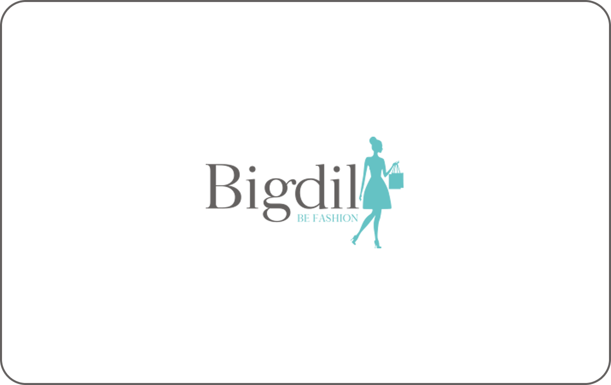 BigDil Morocco Gift Card available in Various Countries with options of MAD50.0, MAD100.0. Perfect for shopping and gifts. الأزياء والإكسسوارات...