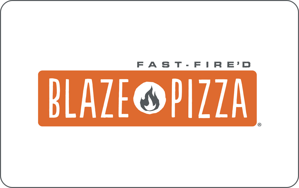 Blaze Pizza Gift Card available in United States with options of $10 - $100. Perfect for shopping and gifts. With more than 340 locations across the country an...