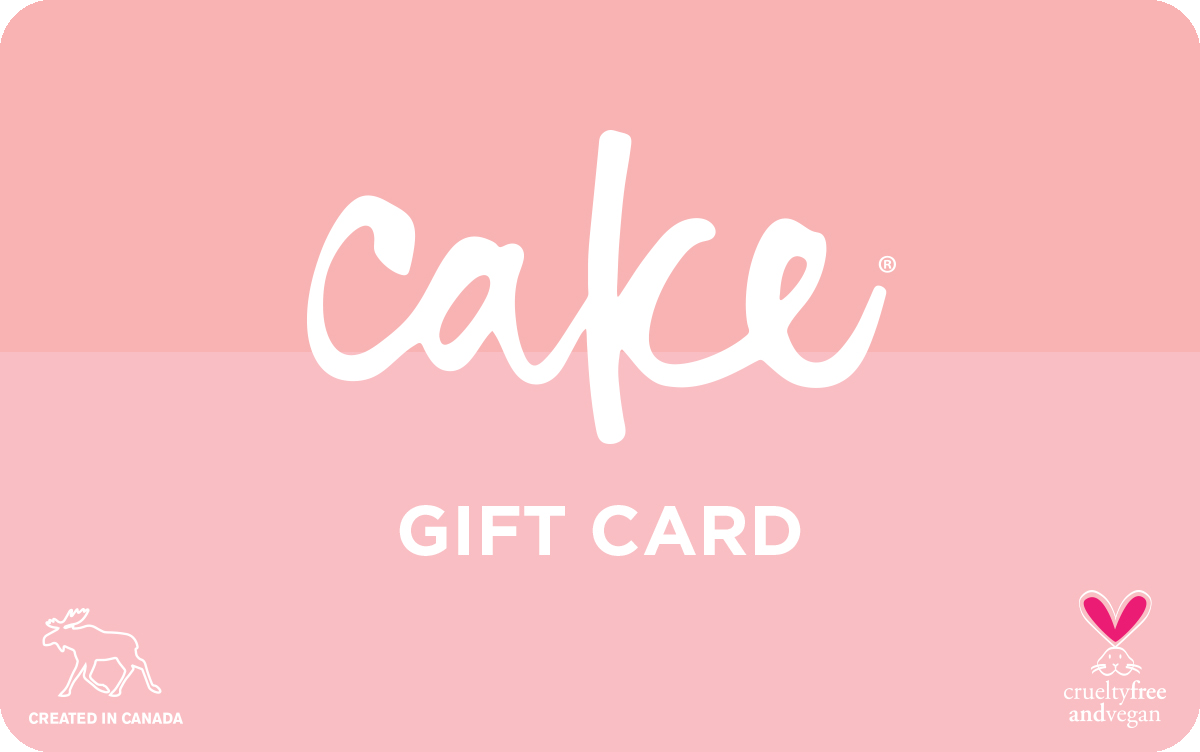 Cake Beauty Gift Card available in United States with options of $50.0, $100.0. Perfect for shopping and gifts. Cake Beauty is Canada’s most iconic independent be...