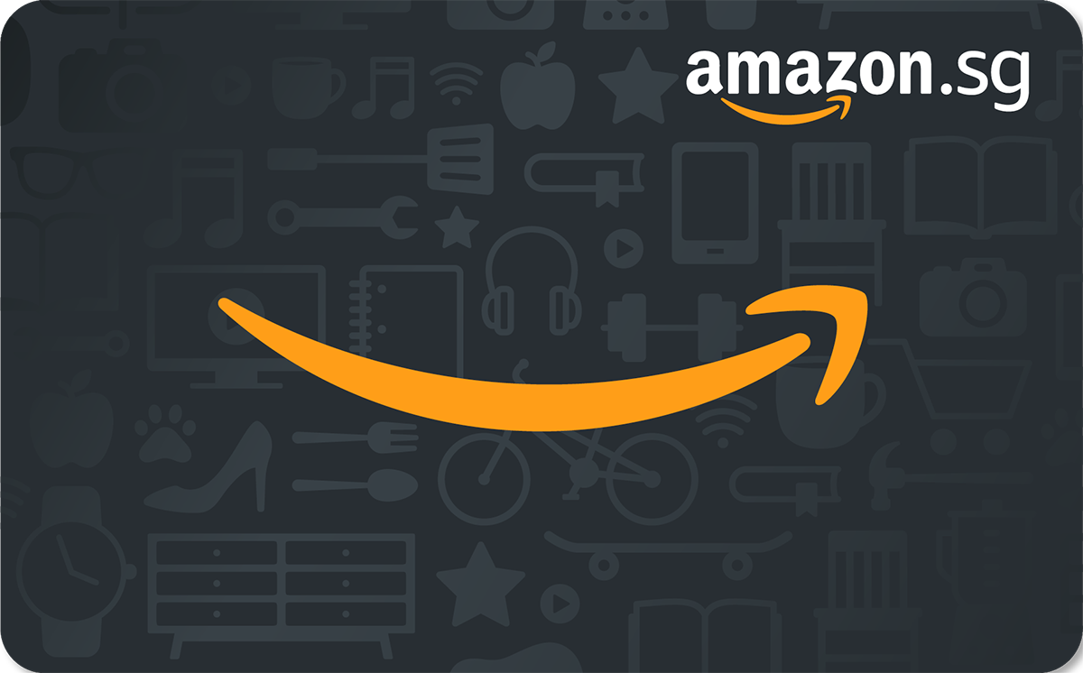 Amazon.sg Gift Card available in Various Countries with options of $1 - $500. Perfect for shopping and gifts. Gift Cards for Every Occasion. Amazon.sg Gift Card...