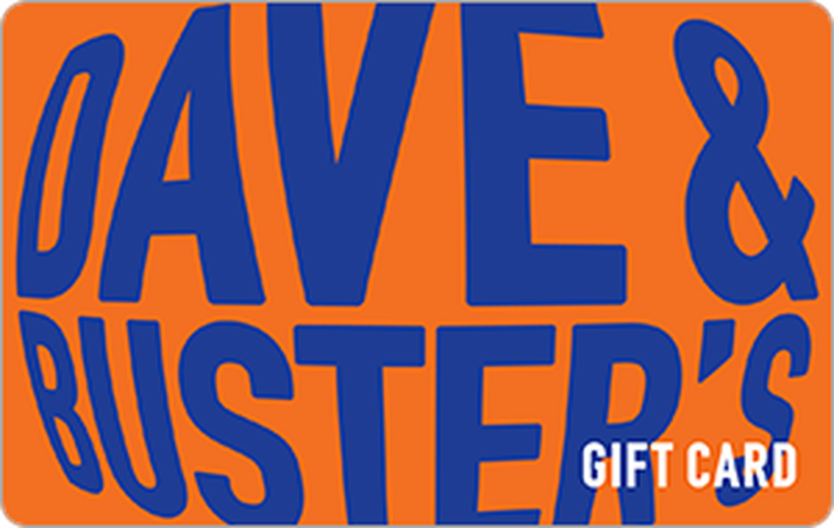 Dave & Buster's Gift Card available in United States with options of $5 - $500. Perfect for shopping and gifts. Dave & Buster’s is the new mix of FUN. Eat the lat...