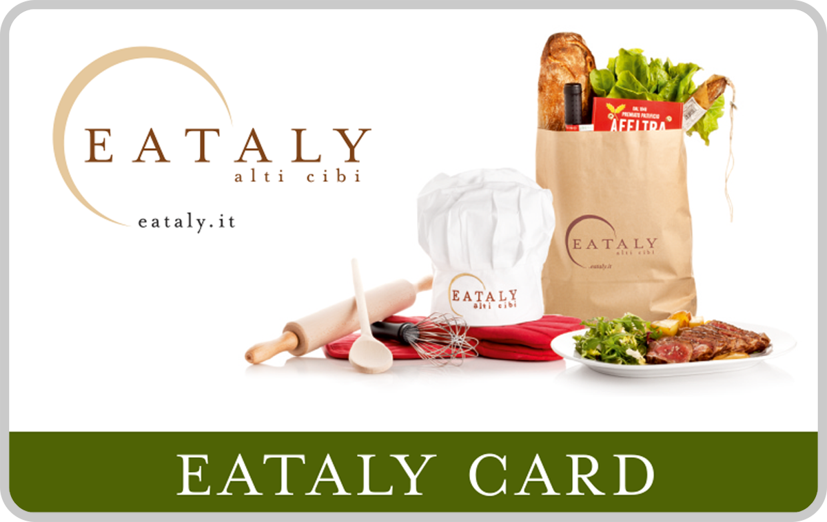 Eataly Gift Card available in Europe with options of €10.0, €25.0, €50.0, €100.0, €150.0. Perfect for shopping and gifts. Eataly è il più grande centro enogastronomico del ...