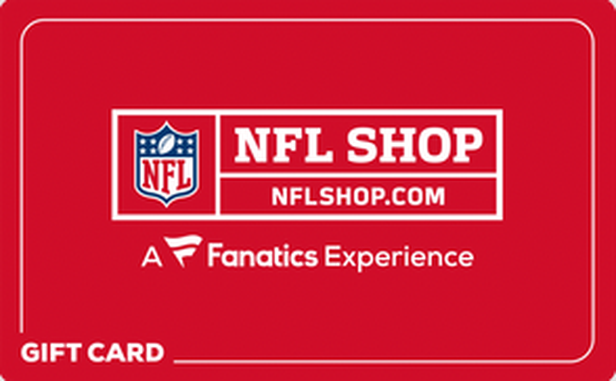 Fanatics NFLShop.com Gift Card available in United States with options of $5 - $500. Perfect for shopping and gifts. If you or someone you love is a football fan, look...