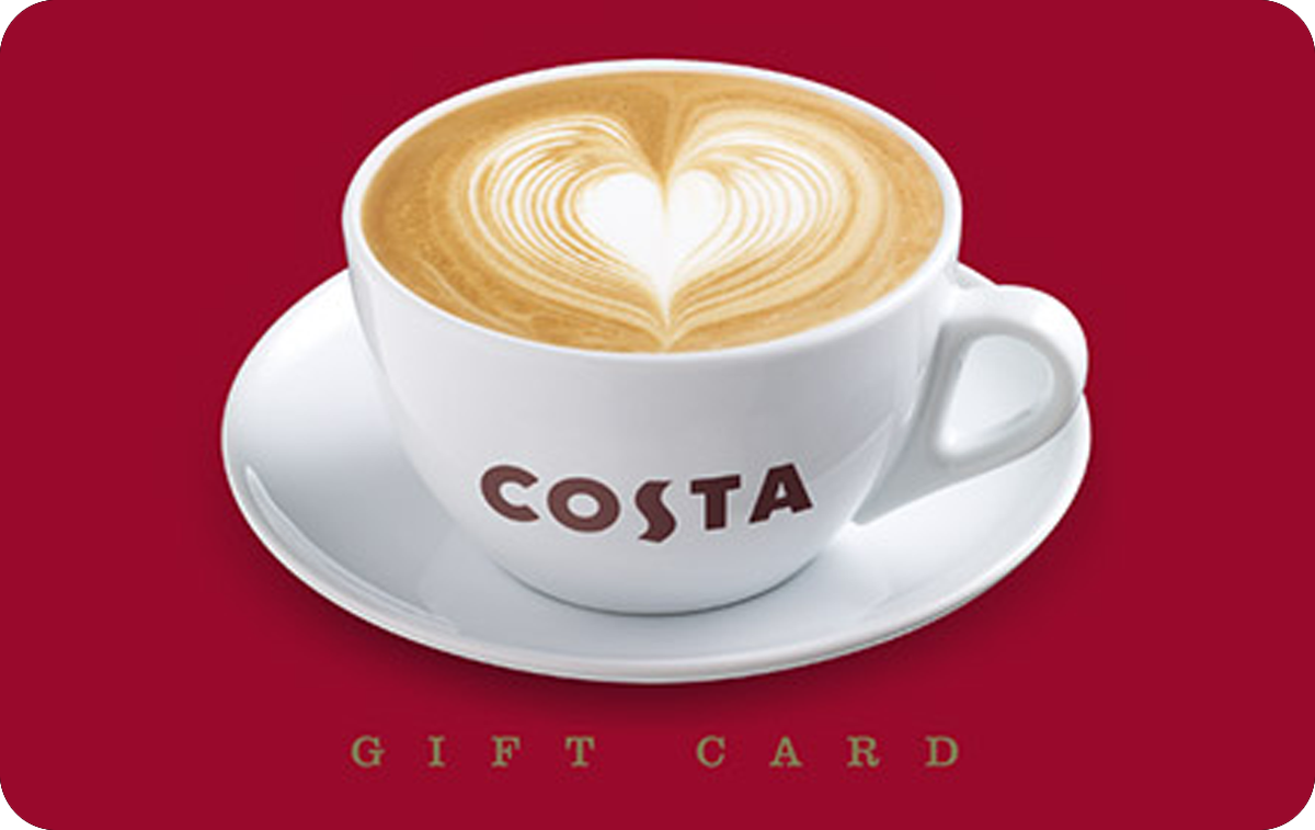 Costa UK Gift Card available in United Kingdom with options of £1 - £100. Perfect for shopping and gifts. The Costa brothers’ dream was to bring irresistibl...