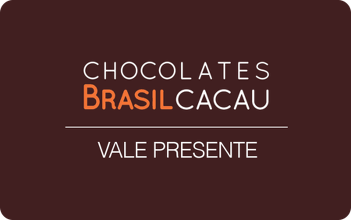 Brasil Cacau Gift Card available in Various Countries with options of R$30.0, R$50.0, R$100.0. Perfect for shopping and gifts. A Brasil Cacau é a marca de chocolates de todo bra...