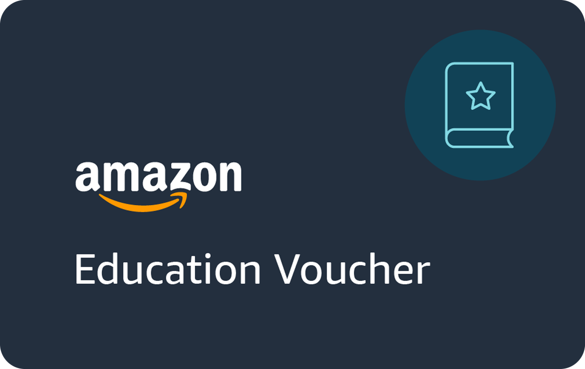 Amazon.com Education Assistance Product Voucher Gift Card available in United States with options of $0.01 - $1000. Perfect for shopping and gifts. Amazon Education Assistance Product Vouchers  prom...