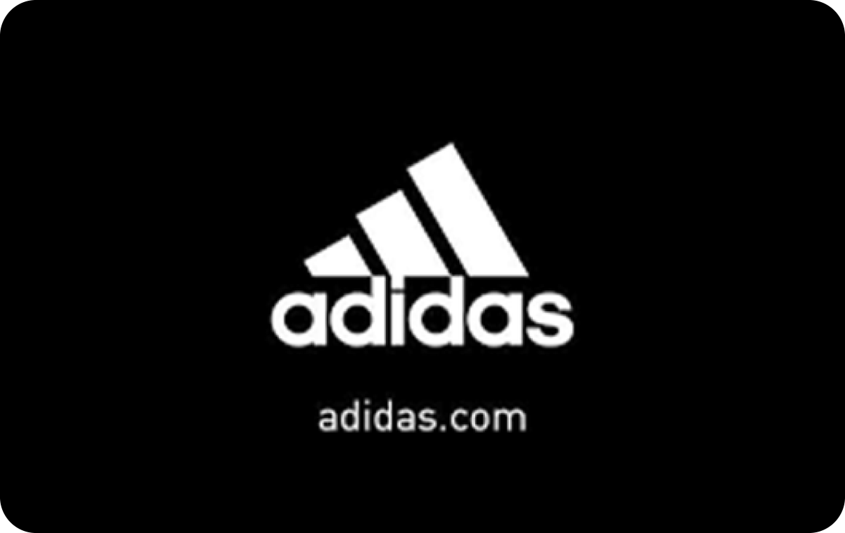 Adidas Malaysia Gift Card available in Various Countries with options of RM20.0, RM50.0, RM100.0. Perfect for shopping and gifts. Adidas ialah jenama sukan yang benar-benar global....