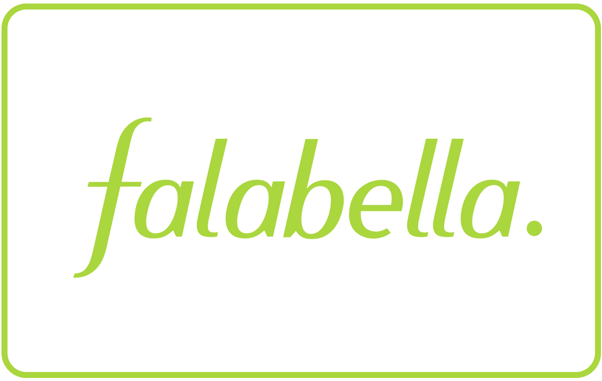 Falabella Chile Gift Card available in Various Countries with options of $10000.0, $50000.0, $100000.0. Perfect for shopping and gifts. De forma fácil y segura compra en Falabella.com Ce...