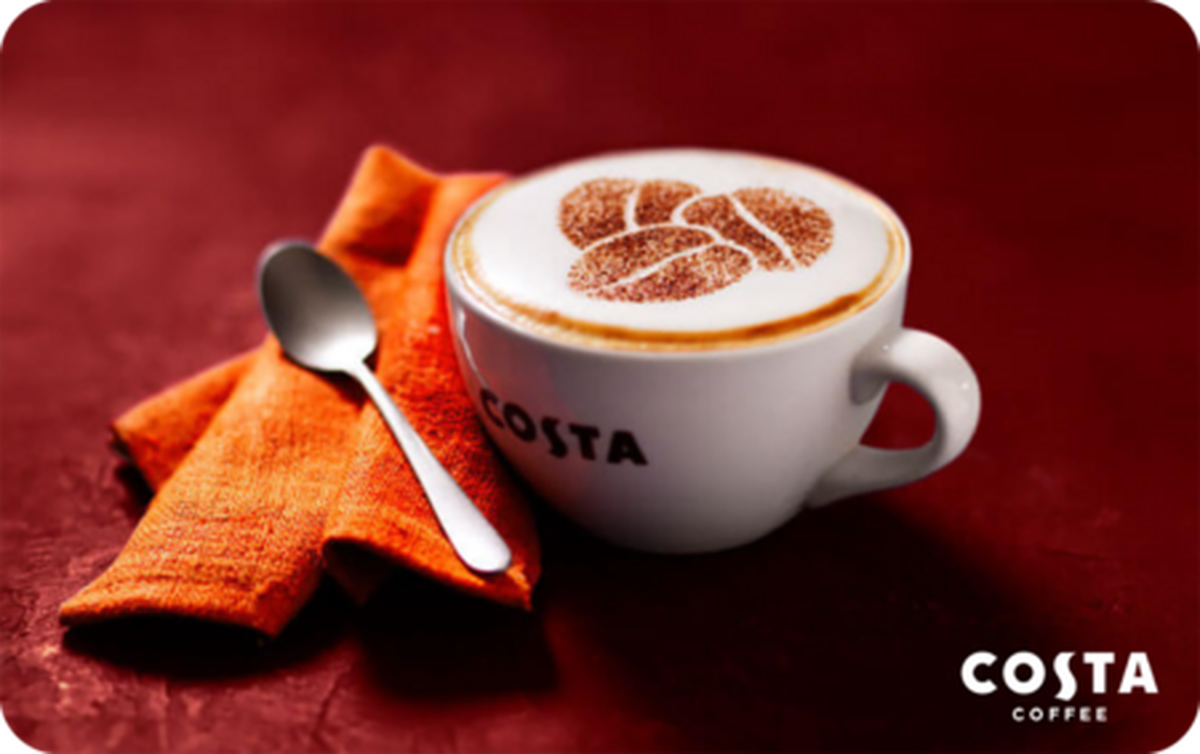 Costa Malaysia Gift Card available in Various Countries with options of RM10.0. Perfect for shopping and gifts. Campuran Mocha Italia ikonik kami ialah gabungan d...